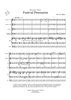 Festival Procession - Score