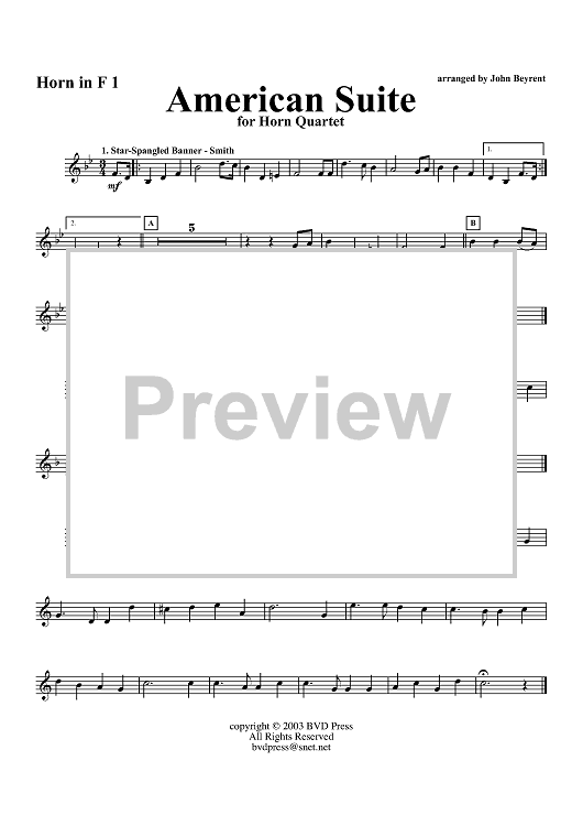 American Suite - Horn 1