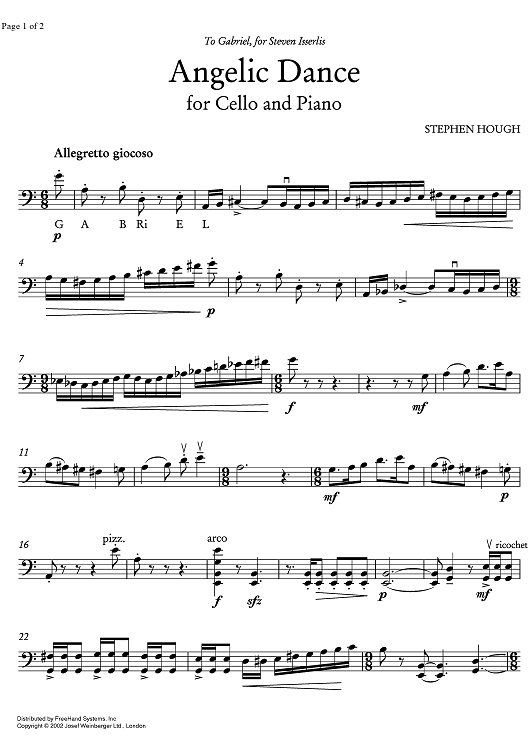 Angelic Dance - Cello