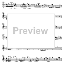Petite musique dansante (Little dancing music) - B-flat Bass Clarinet
