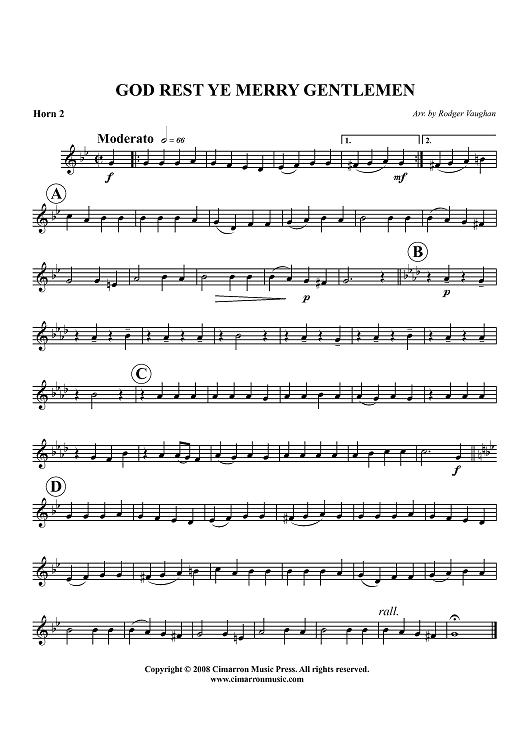 Holiday Treats, Volume 5 - Horn 2