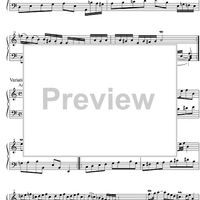 Aria Variata a minor BWV 989