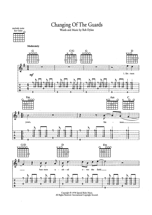 Changing of the Guards