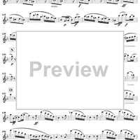 Duet No. 3 from Six Easy Duets, Op. 137 - Flute 1