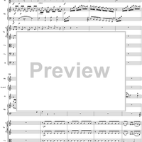 Flute & Harp Concerto in C Major, Movement 1 K297c (K299) - Full Score