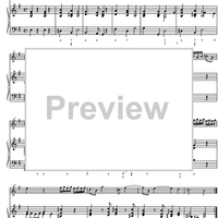 Sonata e minor - Score