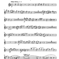 Konzert im alten Stil Op.100 - Violin 1