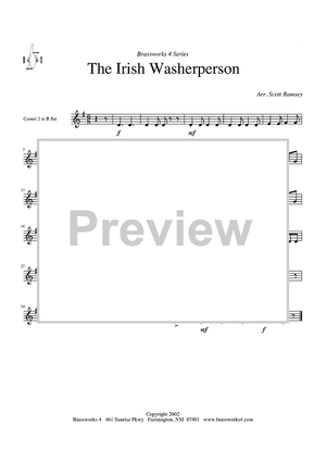 The Irish Washerperson - Cornet 2/Trumpet 2