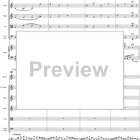 Triple Concerto in A Minor, Movement 3 (BWV1044) - Score
