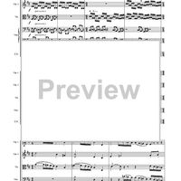 Descent Overture from Orpheus - Act II D Major - Score