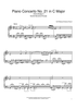 Piano Concerto No. 21 in C Major ('Elvira Madigan'), Second Movement Excerpt