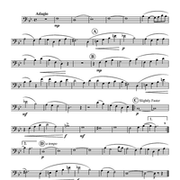 Adagio (from "Symphony No. 3") - Euphonium 2 BC/TC