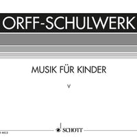 Musik für Kinder - Vocal And Performing Score