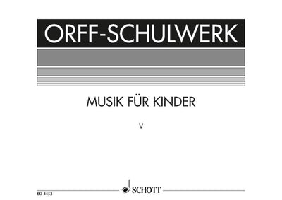 Musik für Kinder - Vocal And Performing Score