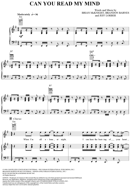 Can You Read My Mind