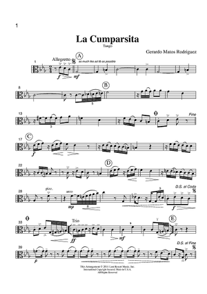 Music for Four, Collection No. 3 - Tangos and More! - Part 3 Viola