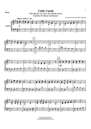 Celtic Carols - Piano