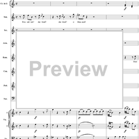 La Finta Giardiniera, Act 1, No. 12 "Himmel welch' selt'ner Zufall" (Finale, Septet) - Full Score