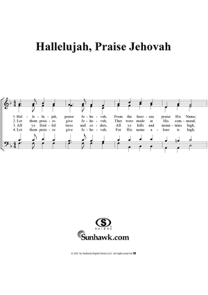 Hallelujah, Praise Jehovah