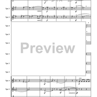 Music for Six Trumpets - Score