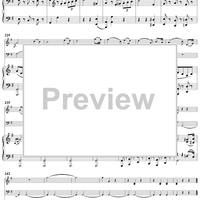 Piano Trio in D Minor K442 - Piano Score