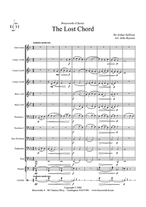 The Lost Chord - Score
