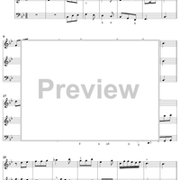 Suite No. 4 in B-flat Major  - From "Pièces en Trio" - Score