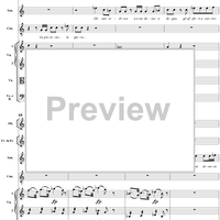 La Finta Giardiniera, Act 3, No. 27 "Du mich fliehen?" (Recitative/Duet) - Full Score