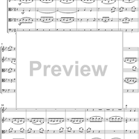 String Quintet No. 1 in B-Flat Major, K174 - Score