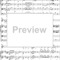 "Chi mi vuol bene presto mel' dica", No. 10 from "La Finta Semplice", Act 1, K46a (K51) - Full Score