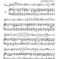 Largo from the Opera Xerxes