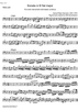Sonata Bb Major - Bass