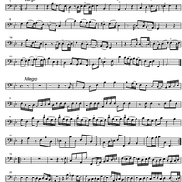 Sonata Bb Major - Bass