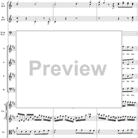 Germe di cento Eroi (Chorus), No. 4 from "Il Sogno di Scipione" - Full Score