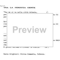 Tra la perduta gente