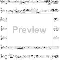 String Octet in E-flat Major, Op. 20 - Violin 3