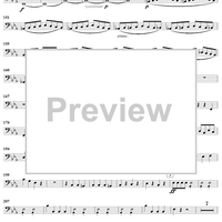 String Octet in E-flat Major, Op. 20 - Cello 1