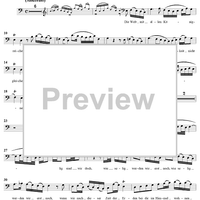 "Die Welt mit allen Königreichen", Aria, No. 4 from Cantata No. 59: "Wer mich liebet, der wird mein Wort halten" - Bass