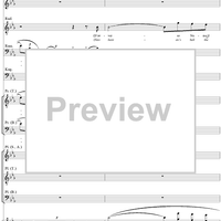 Recitative and Continuation of Grand Finale II from "Aida", Act 2 - Score