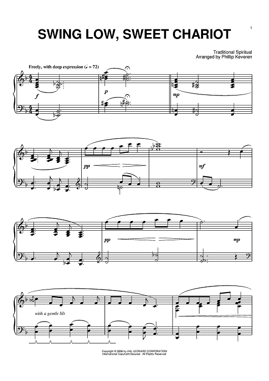 Swing Low, Sweet Chariot