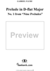 Prelude in D-flat major - No. 1 from "Nine Preludes" op. 103