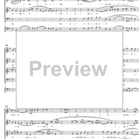 Mass No. 4 in G Major (BWV236) - Full Score