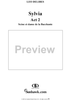 Sylvia, Act 2, No. 12: Scène et Danse de la Bacchante - Piano Score