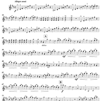 Violin Duet No. 9 in B Minor from "Twelve Easy Duets", Op. 10 - Violin 1