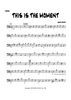 This Is The Moment - Bass
