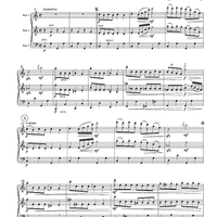 Dance of the Reed Flutes from The Nutcracker - Score