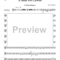 A Suite For Clowns - Trombone (opt. F Horn)