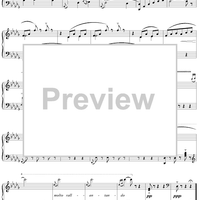 Sylvia, Act 1, No. 4b: Valse Lente - Piano Score