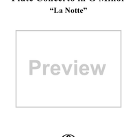 Flute Concerto in G Minor ("La Notte")  - Op. 10, No. 2 - RV 439 - Viola