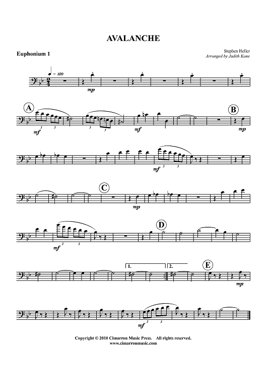 Avalanche - Euphonium 1 BC/TC